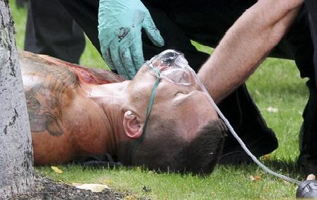 Injured Hells Angel linked to number of gangs - image