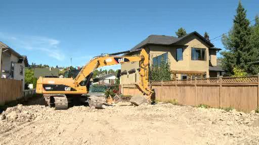 Properties damaged by neighbouring infill construction - image