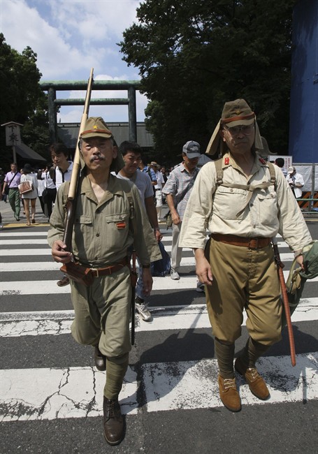 Japan, still recovering from tsunami horror, marks World War II ...