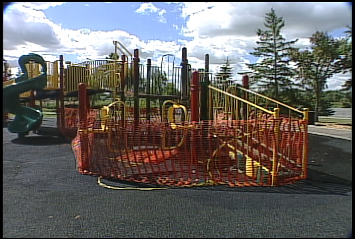 Residents fuming after accessible play structure torched - image