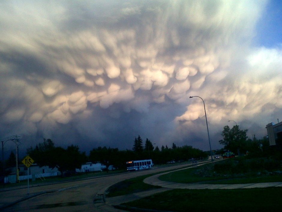 FILE: A summer storm rolls through Calgary.