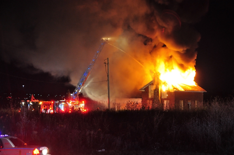 Abandoned Vaughan home destroyed by fire - image