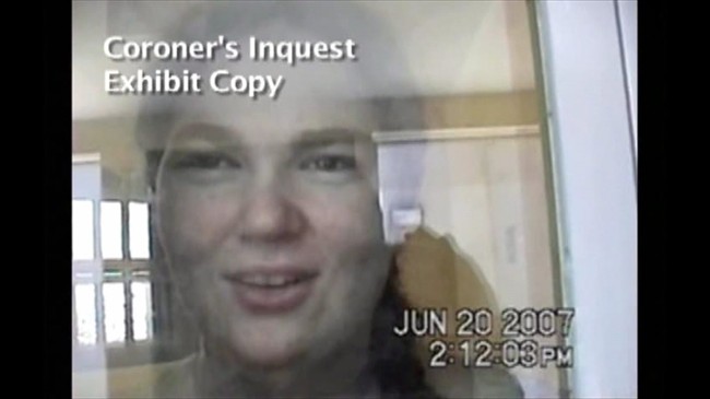 Ashley Smith is shown in this still image taken from a coroner's video. The new coroner appointed to preside over an inquest into the death of a young woman in an Ontario prison has ruled that the current inquest will be closed and the process will start anew. THE CANADIAN PRESS/HO.