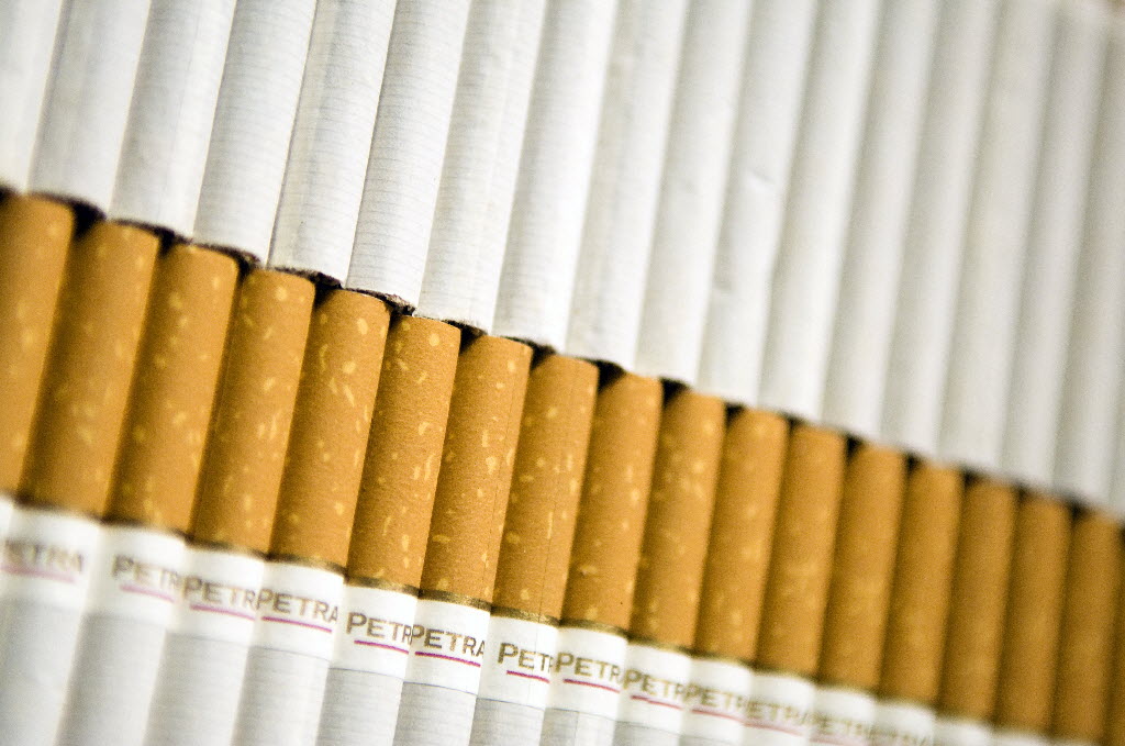 More than 240,000 contraband cigarettes were seized by the province.