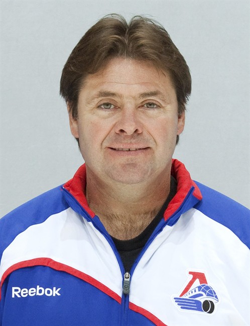 This undated photo shows Canadian Brad McCrimmon, coach of the Lokomotiv ice hockey team, killed in a plane crash on Wednesday, Sept. 7, 2011. A Russian jet carrying the Lokomotiv team crashed while taking off Wednesday near the western city of Yaroslavl, 150 miles (240 kilometers) northeast of Moscow. The Russian Emergency Situations Ministry said the plane was carrying the Lokomotiv ice hockey team from Yaroslavl. It was one of the worst plane crashes ever involving a sports team. (AP Photo/Photo Agency KHL).