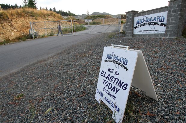 Blasting suspended following explosion at B.C. gravel pit - image