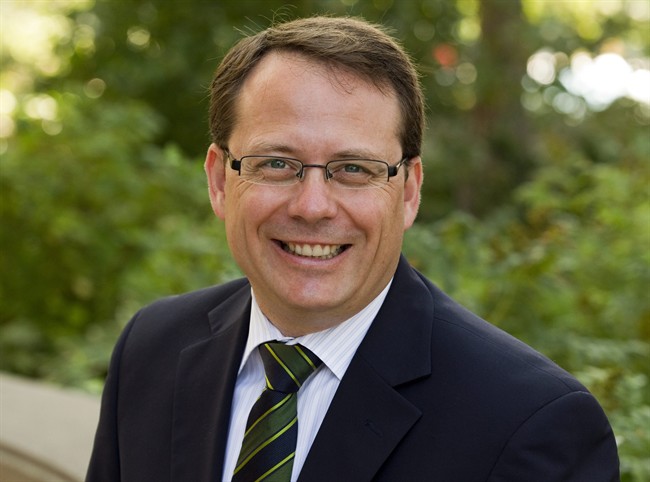 Ontario Green Party Leader Mike Schreiner poses for a photo during an interview with The Canadian Press in Toronto on Monday, August 15, 2011.