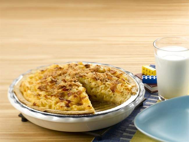 Mac and cheese pie. THE CANADIAN PRESS/ho.