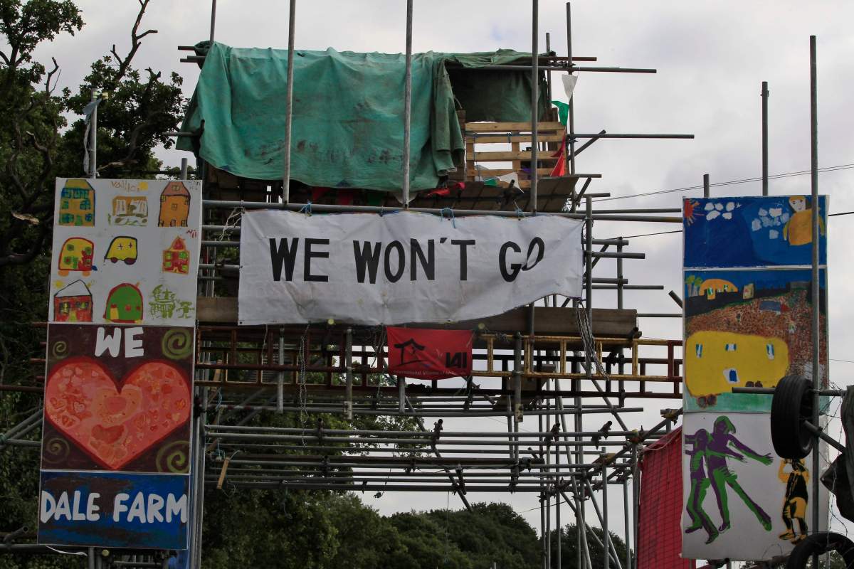 Mass eviction exposes tense relationship between Britain and its nomadic Irish Travellers - image