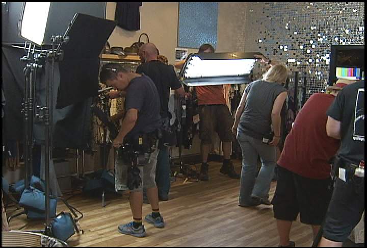Downtown Kelowna turned into movie set - image