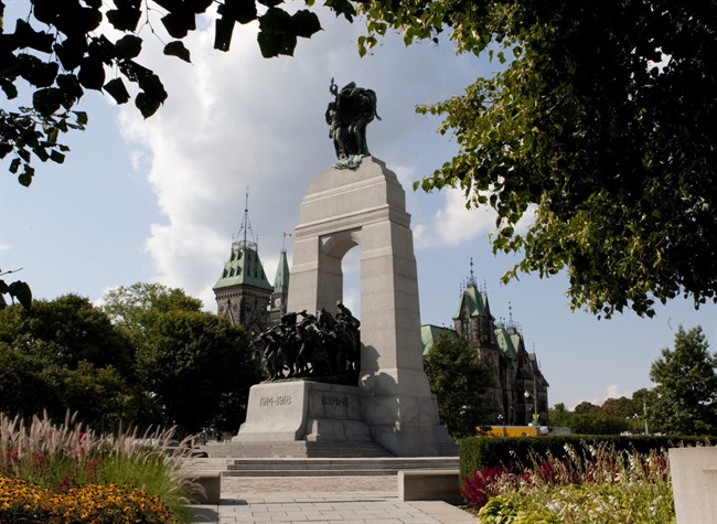 A Defence department proposal to revamp the National War Memorial in Ottawa, pictured on Monday September 12, 2011, to honour Canadians who fought in Afghanistan has been shelved without consideration by the Harper government. THE CANADIAN PRESS/ Fred Chartrand.