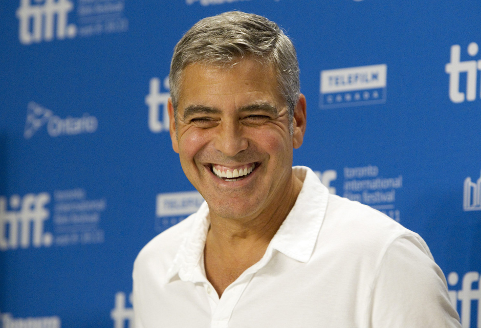 George Clooney brushes off talk of his love life at Toronto film festival - image