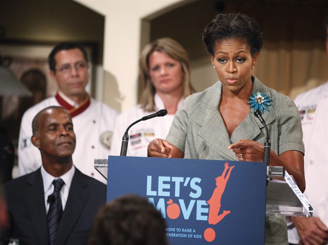 First lady chips away at food industry, restaurants in effort to help ...