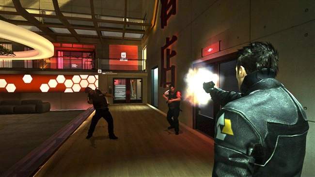 In this video game image released by Electronic Arts/Starbreeze Studios, a scene is shown from the rebooting of the classic game "Syndicate." (AP Photo/Electronic Arts/Starbreeze Studios).