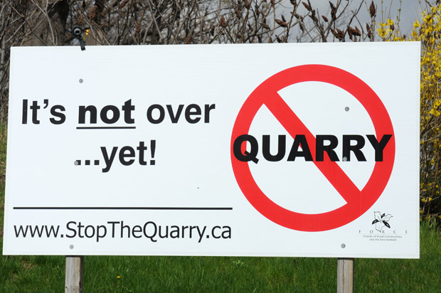 Citizens continue fight against planned Ont. mega-quarry - image