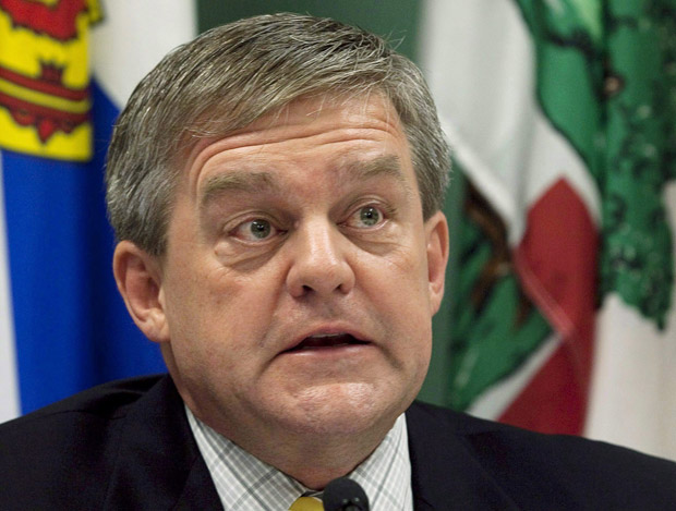 New Brunswick Premier David Alward.