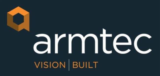 The corporate logo for Armtec Infrastructure Inc. (TSX:ARF) is shown. THE CANADIAN PRESS/HO.