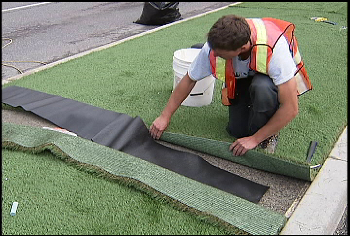 Artificial grass being tested in Kelowna - image