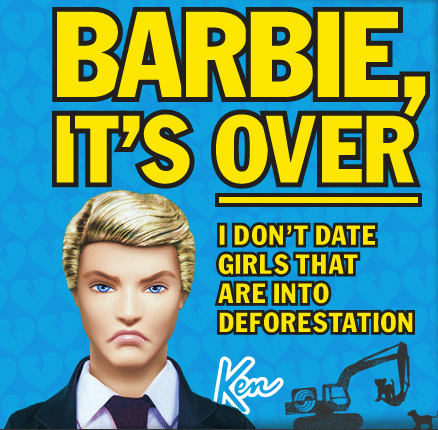 Greenpeace happy to hear Barbie has given up her pink chainsaw Globalnews