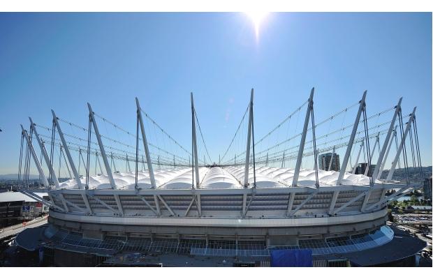 Operators of BC Place say recent leaks from roof a result of routine work - image