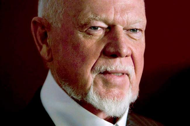 The CBC is skating away from Don Cherry's rant about fighting in hockey that has generated widespread criticism toward the outspoken commentator. The CBC issued a statement Saturday saying it does not agree with the views Cherry expressed on a Hockey Night in Canada broadcast Thursday. Cherry is shown speaking to reporters at the Hockey Hall of Fame on Tuessday, February 15, 2011, in Toronto. THE CANADIAN PRESS/Darren Calabrese.