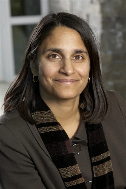 Sonia Anand of the Population Health Research Institute at McMaster University is shown in a handout photo. Individuals who carry a certain DNA signature that boosts their risk of cardiovascular disease should not feel like captives of their genes, say researchers.THE CANADIAN PRESS/HO-McMaster University.
