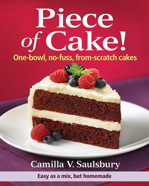 The cover of cookbook Piece of Cake! is shown in this undated handout photo. THE CANADIAN PRESS/HO.
