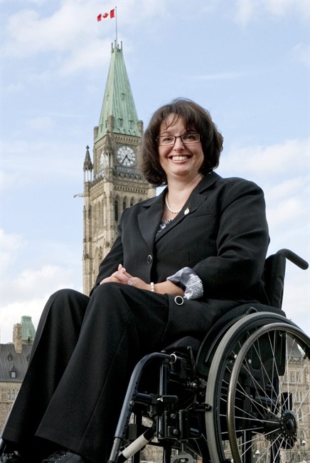 Quebec NDP M.P. Manon Perreault is shown on Parliament Hill, Wednesday September 21, 2011. THE CANADIAN PRESS/ Fred Chartrand.