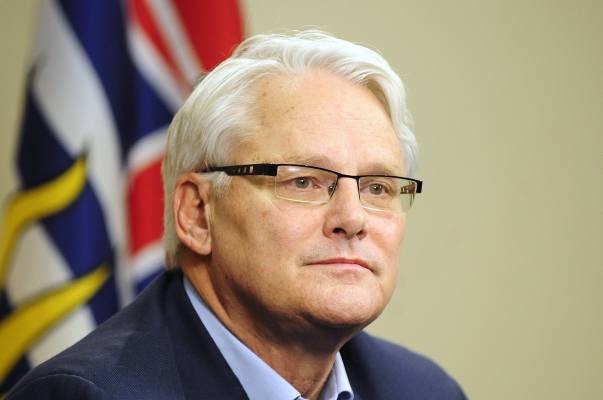 Former B.C. premier Campbell no-show at Order of B.C. award ceremony - image