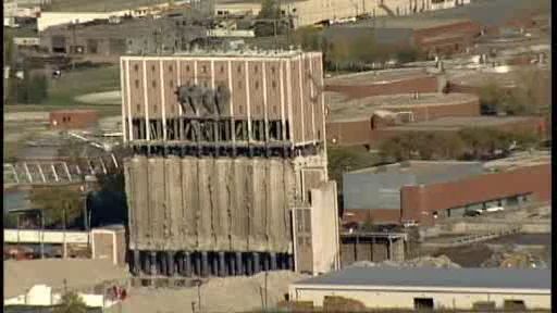 Historic Ogden grain elevator to topple down Sunday - image