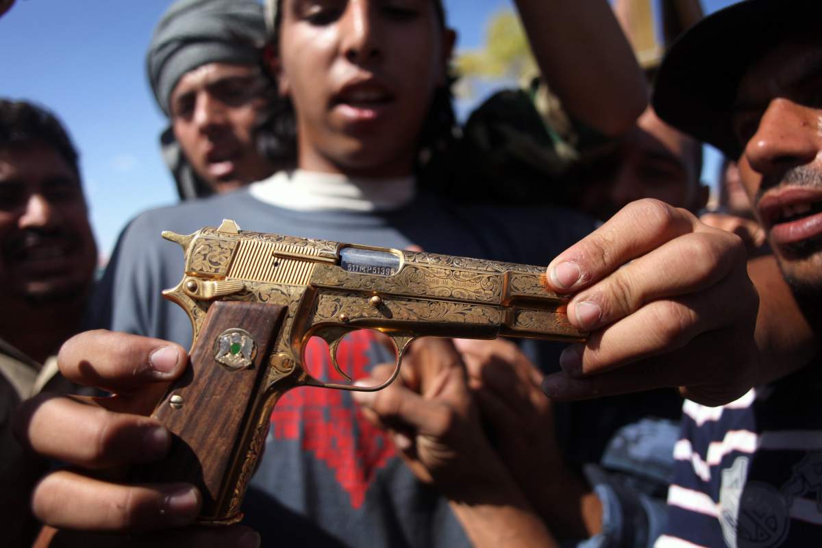 How Gadhafi was (allegedly) killed - image