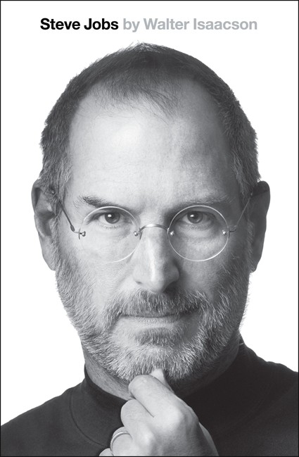 This book cover image released by Simon & Schuster shows "Steve Jobs," by Walter Isaacson. (AP Photo/Simon & Schuster).
