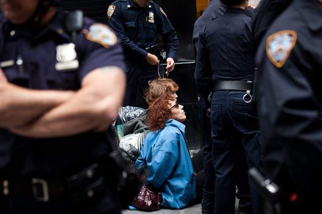 Wall Street protests draw political remarks overseas - image
