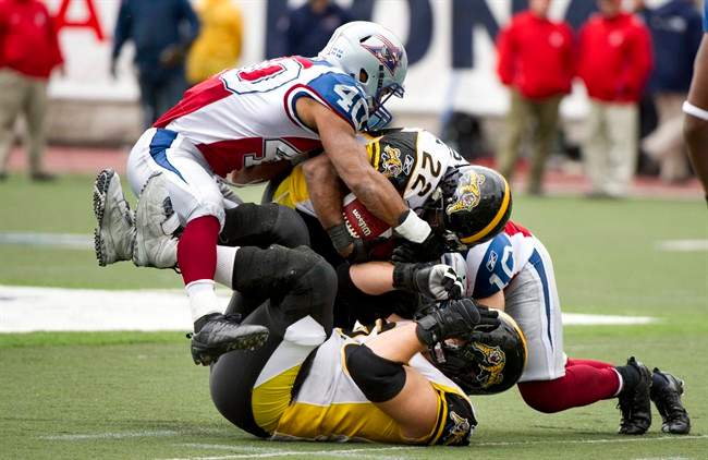 Simion Rottier Alouettes clinch home playoff date with 27-25 victory over Tiger-Cats ...