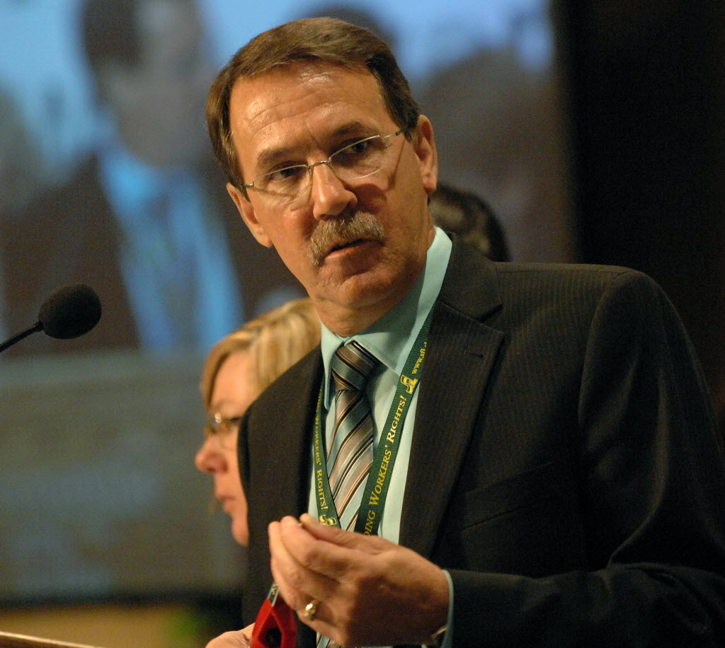 Saskatchewan Federation of Labour president Larry Hubich said workers shouldn't be blamed for the government's shortcoming and be penalized with wage rollbacks or layoffs.
