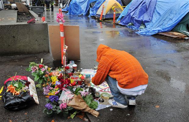 Woman died after drug overdose at Occupy Vancouver protest - image
