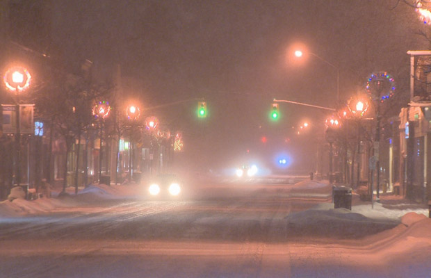 Parts of southwestern Ontario could see heavy snow squalls on Wednesday night.