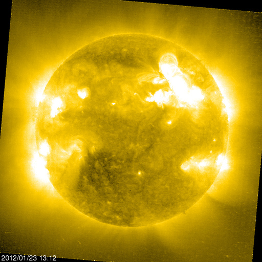 Video: Three solar flares erupt from sun’s surface - image