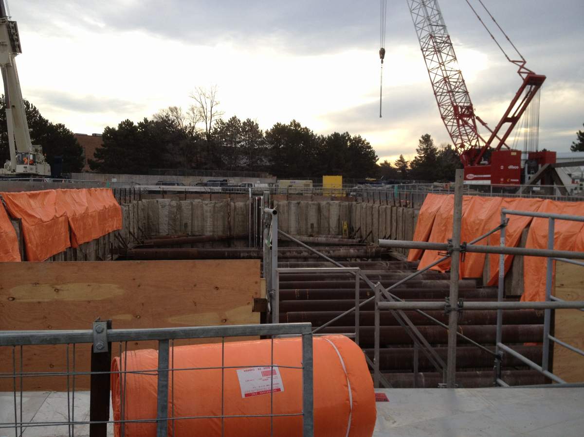 Workers injured at Toronto subway construction site - image