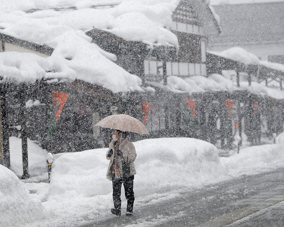 Japan Snowstorm 