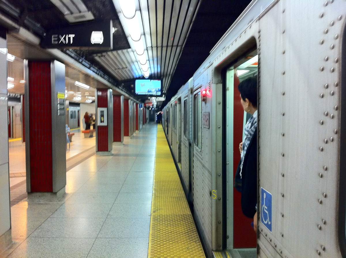 File photo of Eglinton station.