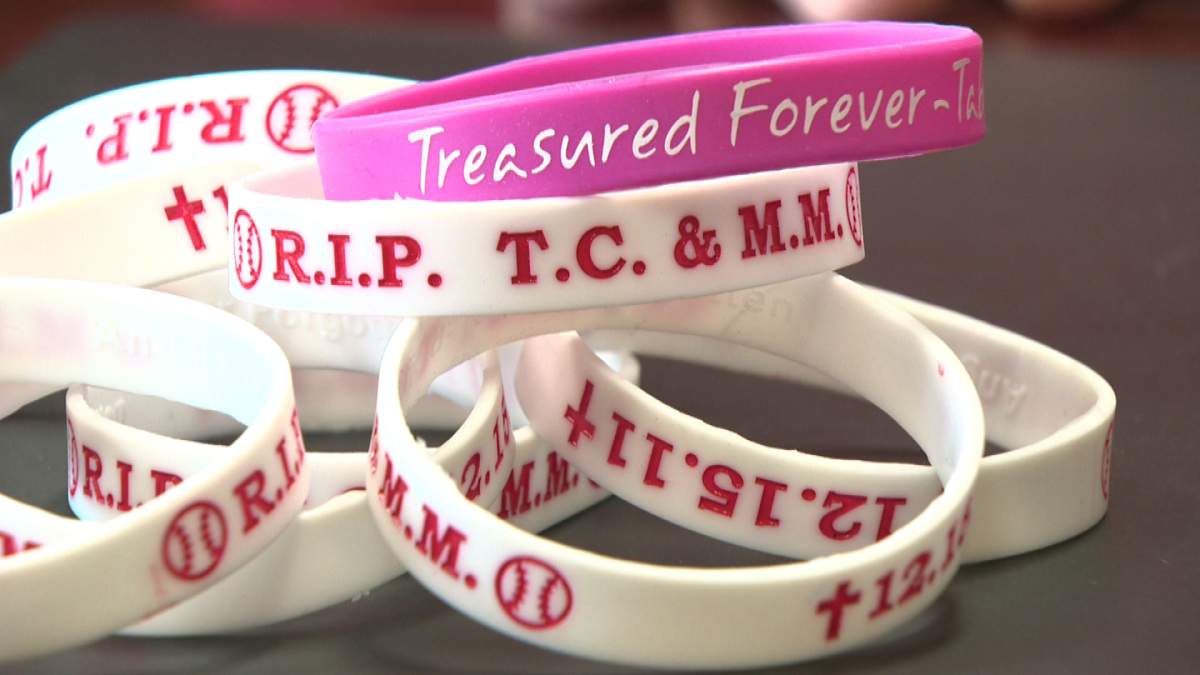 Memorial bracelets being sold to honour the lives lost in roadside shooting - image