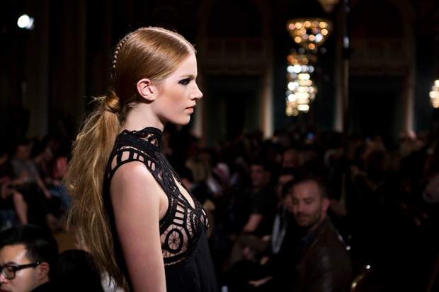 Lucian Matis shines with dark, nature-inspired collection at Toronto Fashion Week f/w 2012 - image
