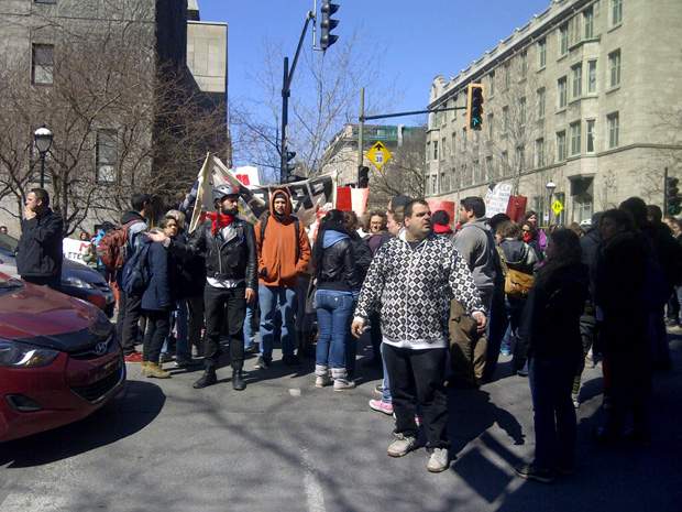 Gallery: Student protests in Montreal continue [April 2] | Globalnews.ca
