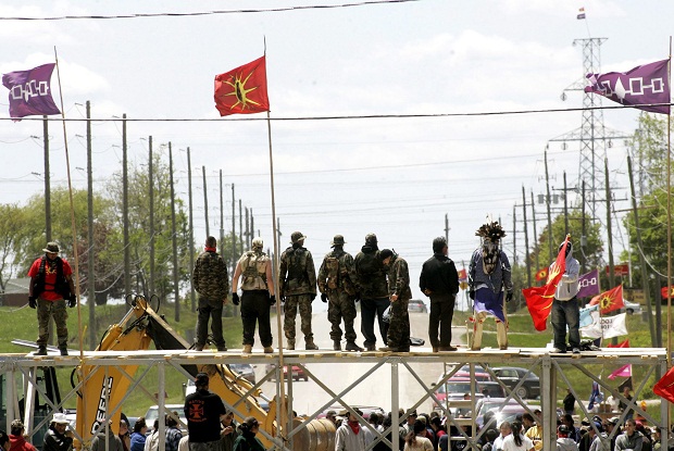 Caledonia 2006 protest
