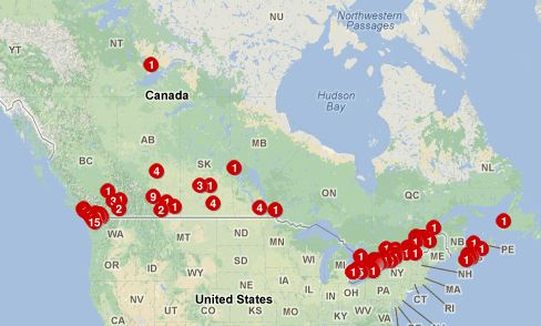 Interactive map: Where Canada’s Olympic athletes call home - image