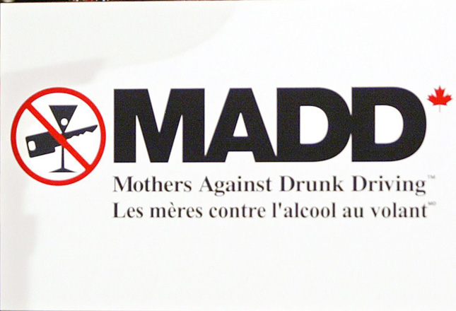 Andrew Murie says David Griffin, who was a police officer for 45 years, was charged with impaired driving in June and immediately resigned as volunteer president of MADD's East Prince County chapter.