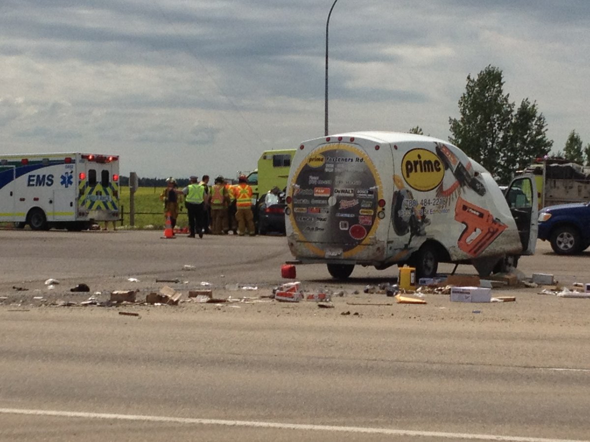 One person killed, two injured in crash near Morinville - image