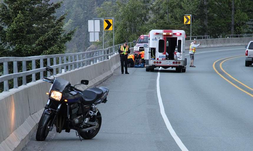 Burrard, Lions Gate bridges, hot spots for motorcycle crashes - image