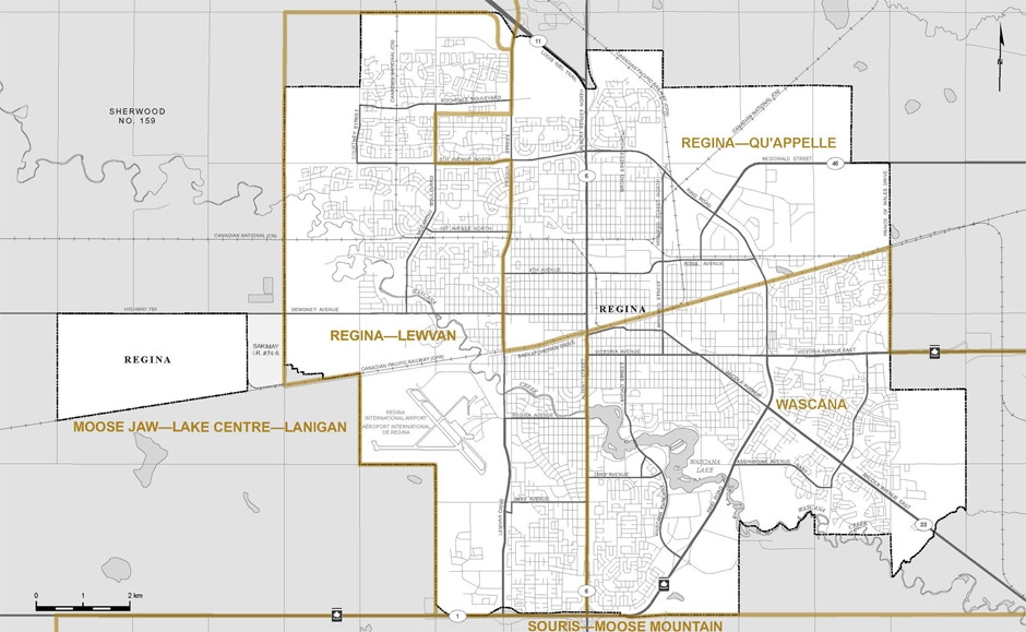 New electoral map proposed for Saskatchewan would create urban-only ridings - image